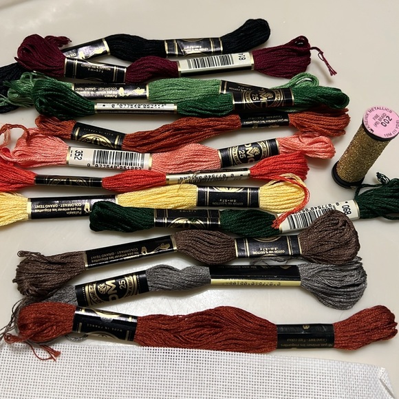 NEW Partridge in a Peartree ornament needlepoint kit - Picture 2 of 5